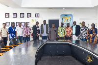 Officials of KNUST and the Ministry of Food and Agriculture