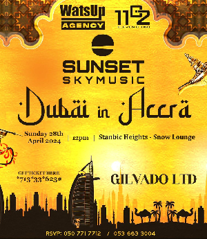Dubai in Accra will be held on Sunday
