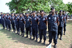 Ghana Policeparade