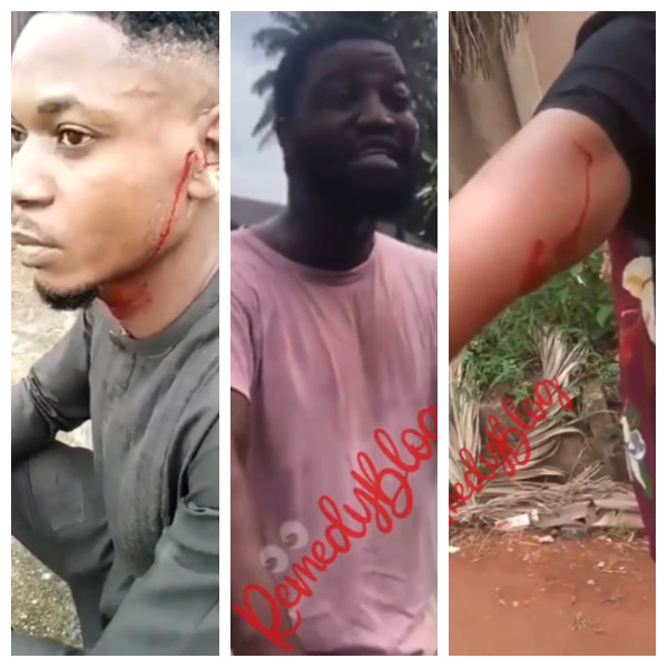 The videos making rounds showed some residents from various polling units were attacked