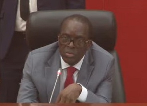 Speaker of Parliament Alban Bagbin in parliament on July 31, 2023