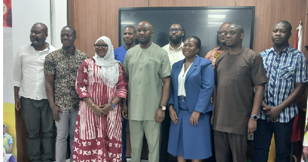 The official signing ceremony took place at the YEA headquarters in Accra today