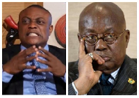 Maurice Ampaw(L) says Akufo-Addo's(R) excessive loyalty rewards led to party's defeat