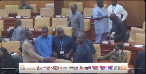 Ken Agyapong refused to shake Bosome Freho MP Akwasi Boateng