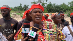 Chiefs and people of Seniagya oppose illegal sand-winning