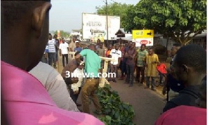 Residents of Bakery in the Tamale Metropolis found the dead body of the patient in the streets