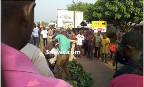 Residents of Bakery in the Tamale Metropolis found the dead body of the patient in the streets