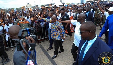 President Akufo-Addo and Vice President Dr. Mahamudu Bawumia