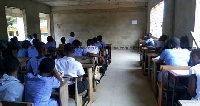 Pupils being taught in class