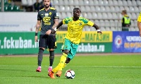 Rabiu suffered an interior cruciate ligament injury in his right knee.