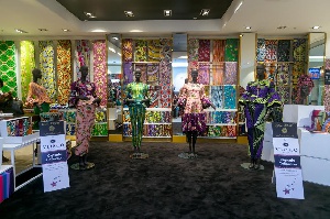 Vlisco Capsule Collection is back at the flagship store at Accra Mall.