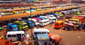 The bus terminal is one of the many of such in the Ashanti Region