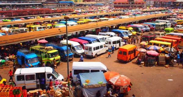 The bus terminal is one of the many of such in the Ashanti Region