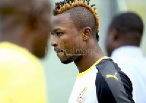 Ghana striker Patrick Twumasi