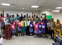 Participants at the Girls' Hygiene Empowerment Programme