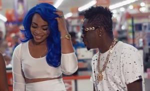 Shatta Wale (R) and Shatta Michy (L)