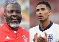 Former Black Stars player Sammy Kuffuor and English midfielder Jude bellingham