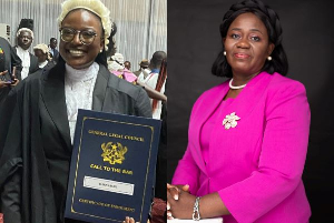 Ama Governor (L) and Gertrude Torkornoo (R)
