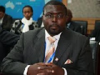 Richard Quarshiga, MP for Keta