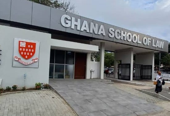 Entrance to the Ghana School of Law