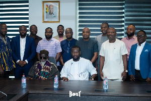 Alhaji Dr. Sheikh Osmanu Nuhu Shaributu visits BOST