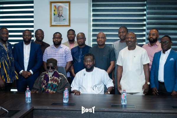 Alhaji Dr. Sheikh Osmanu Nuhu Shaributu visits BOST