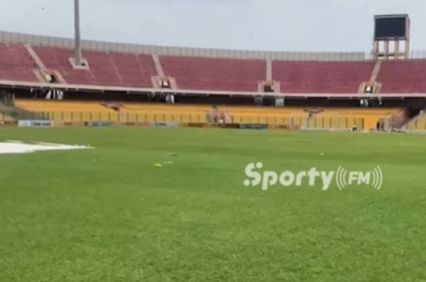 Accra Sports Stadium pitch remain decent after a concert