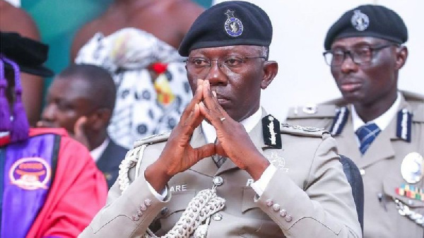 The Inspector General of Police, Dr. George Akuffo Dampare