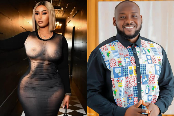 Nana Romeo (R) has advised Hajia4reall (L) on image rehab