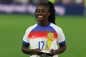Michelle Agyemang  has won the 2025 European Golden Girl