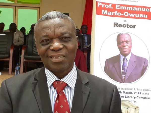 Rector for Wa Polytechnic, Professor Emanuel Owusu-Marfo