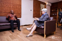 Former President Mahama had discussed the violence with new US Ambassador Sandra Sullivan