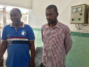 These two were recently arrested for illegally using an ECG MasterCard to sell power