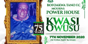 Late former Black Stars striker Kwasi Owusu