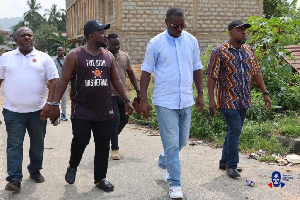 Annoh Dompreh At The Health Facility 