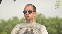 Hearts coach Sergio Traguil