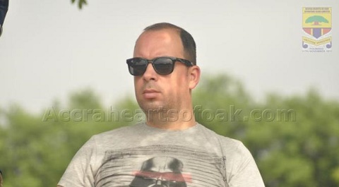 Head coach of Hearts of Oak, Sergio Traguil