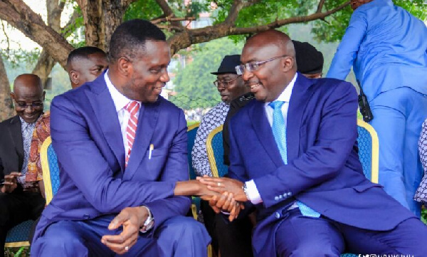 Dr Bawumia and Dr Yaw Osei Adutwum