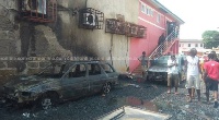 The fire outbreak at Dansoman started as a harmless fire from burning rubbish