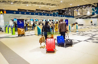 File photo of passengers at the Kotoka International Airport, Terminal 3