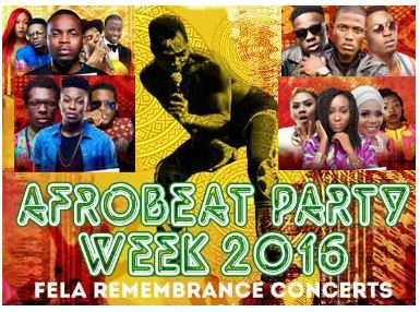 Afro Beat Party Week 2016