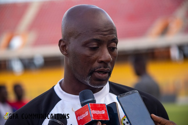 Head coach of Accra Lions, Ibrahim Tanko