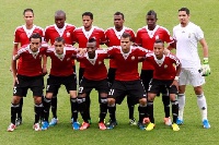 File photo of the Libyan national team