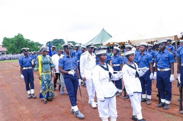 CNS Inaugurates Naval Cadet Corps At Yendi Senior High School CNS Inaugurates Naval Cadet Corps At Yendi Senior High School