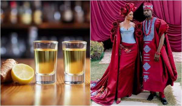 Guests were treated to a popular ginger-flavoured alcoholic mix from Accra.