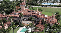 US President Donald Trump's Mar-a-Lago residence in Florida