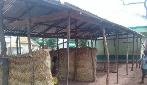 One of the structures used a class room for teaching