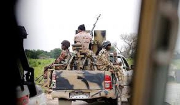 A file photo of Nigerian army