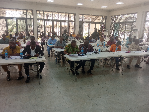A cross section of the Assembly members