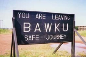Signage Upn Exiting Bawku